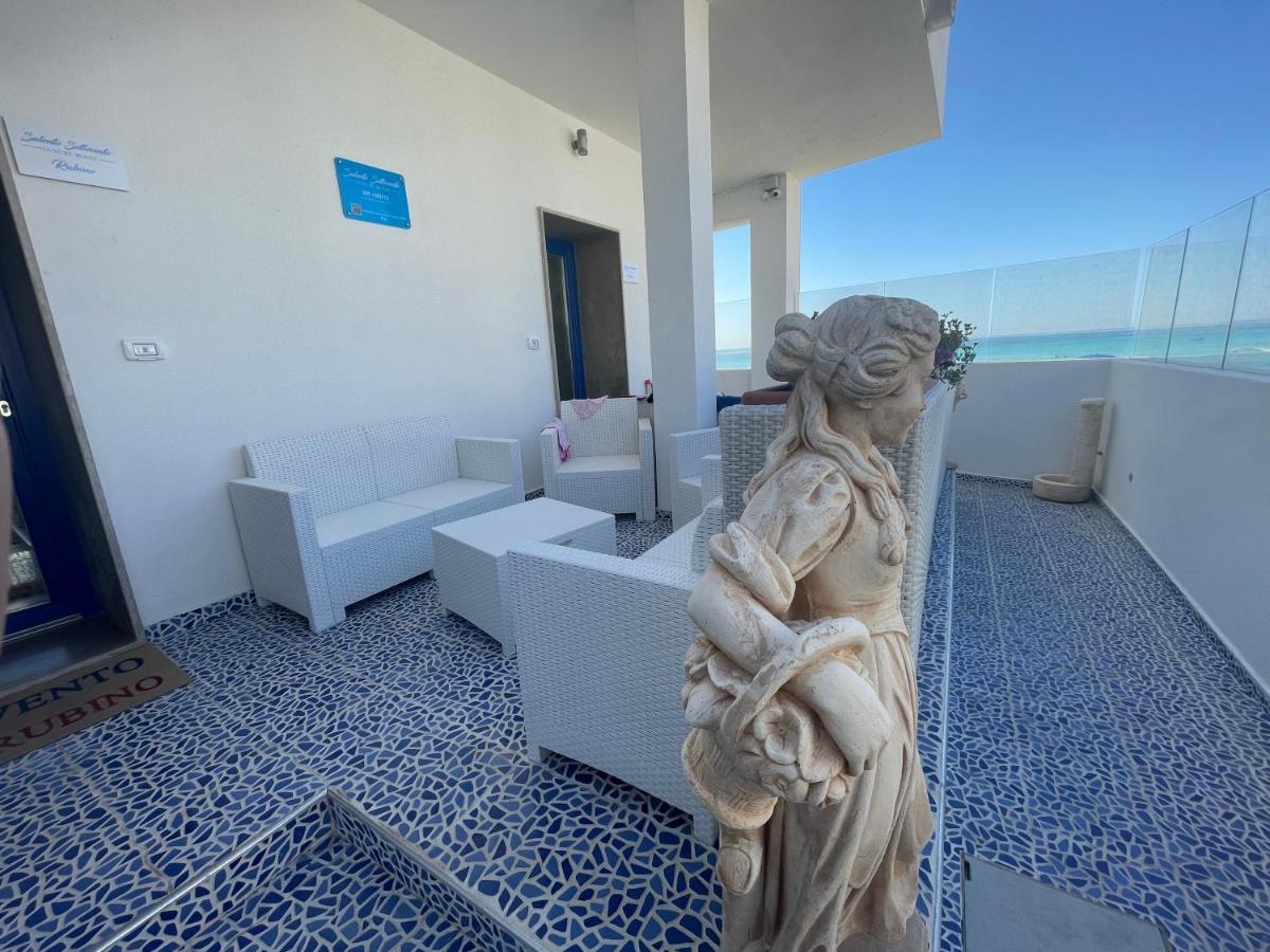 Salento Sottovento Luxury Beb Acomodação com café da manhã Torre Lapillo Exterior foto